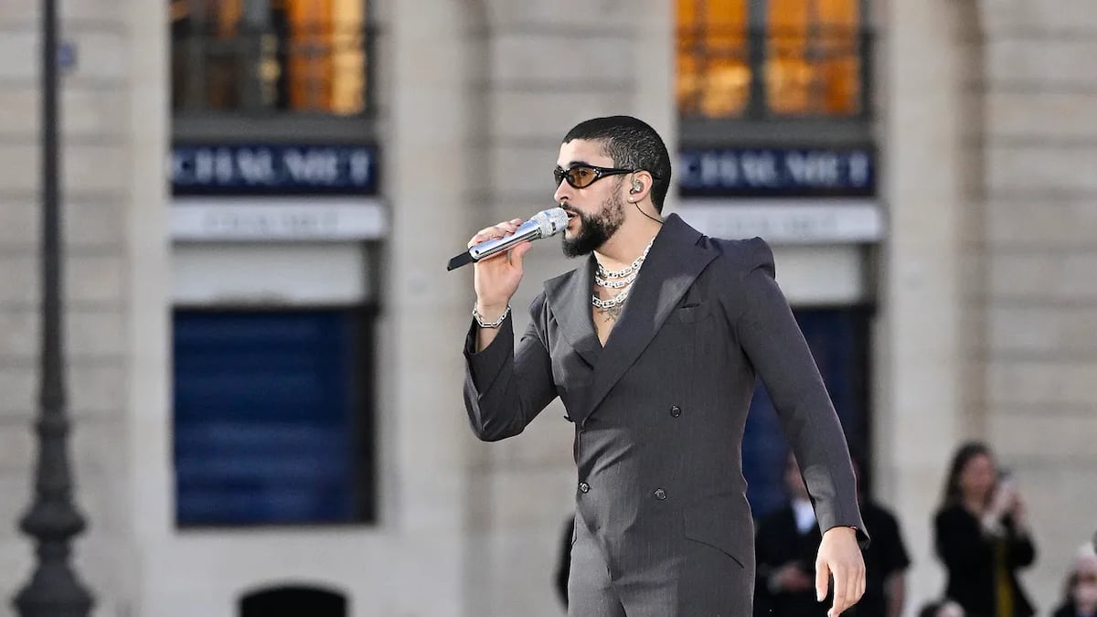 Bad Bunny y su presentación en el desfile de moda Vogue World en París