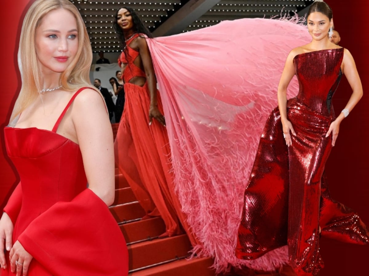 A Cannes, de rojo: 10 celebridades en el color tendencia del Festival de Cine