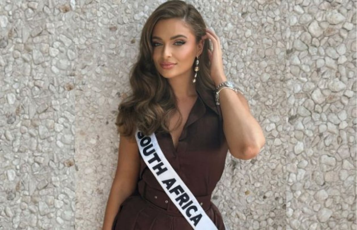 Miss Sudáfrica, Mia Le Roux, se retira de Miss Universo 2024 por problemas de salud