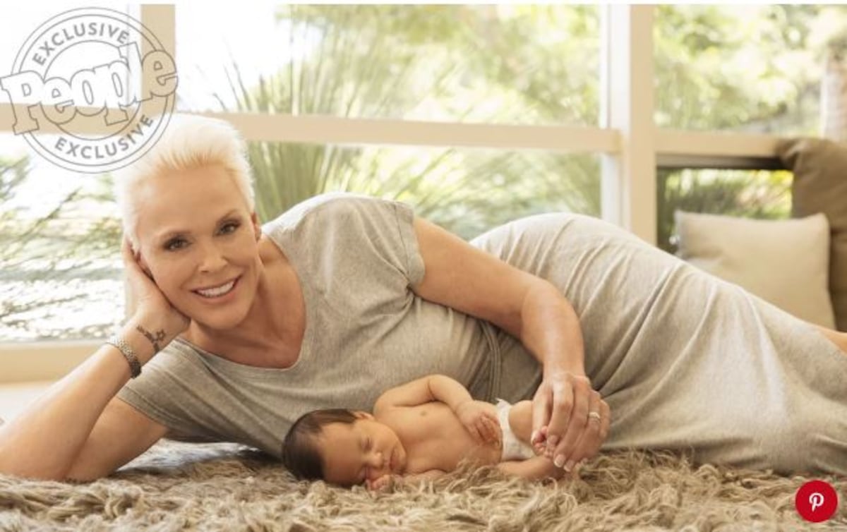 Brigitte Nielsen: la actriz que tuvo a su quinto bebé a los 54 años