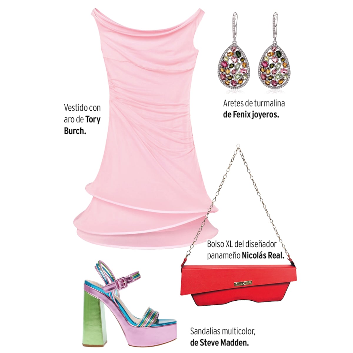 Siempre bonita: 4 'looks' con algo rosa