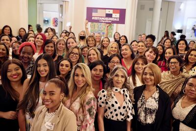 Networking entre mujeres en la residencia de la embajadora de Estados Unidos