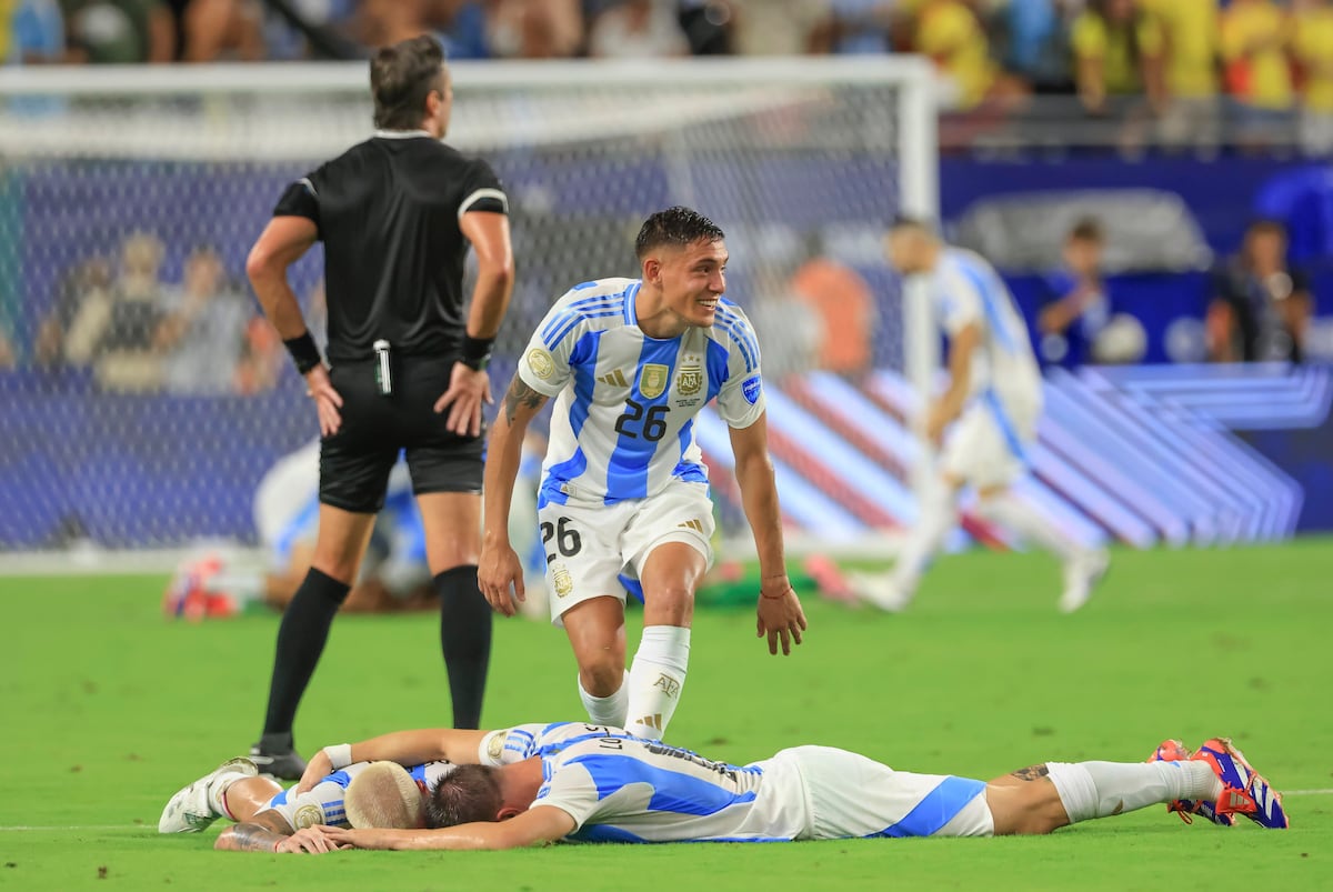 10 fotos de la celebración de Argentina en la Copa América 2024