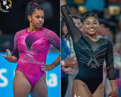 Karla Navas y Hillary Heron, medallas de oro y plata en Campeonato Panamericano de Gimnasia Artística