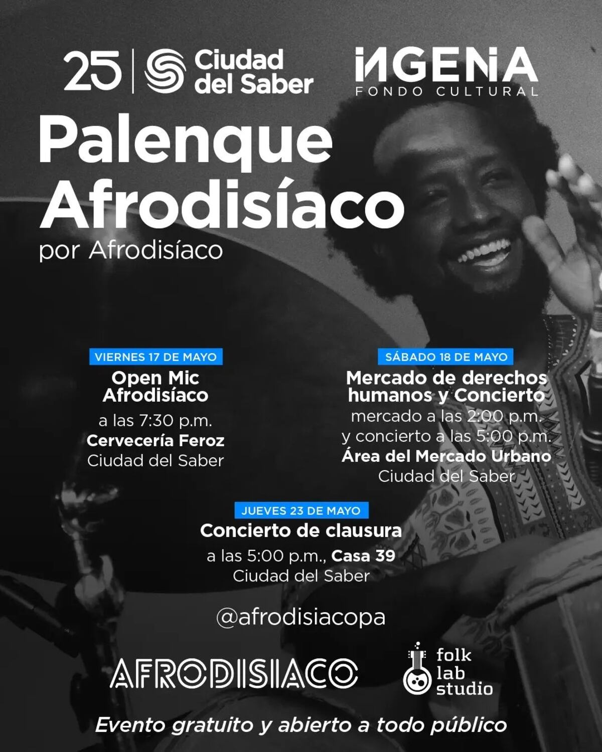 Miroslava Herrera y Tatiana Ríos presentan proyecto Palenque Afrodisiaco en Ciudad del Saber