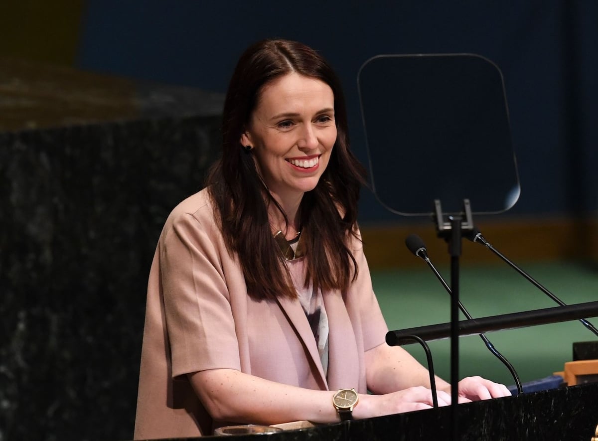 Jacinda Ardern, la primera ministra de Nueva Zelanda que llevó a su bebé a una reunión de la ONU