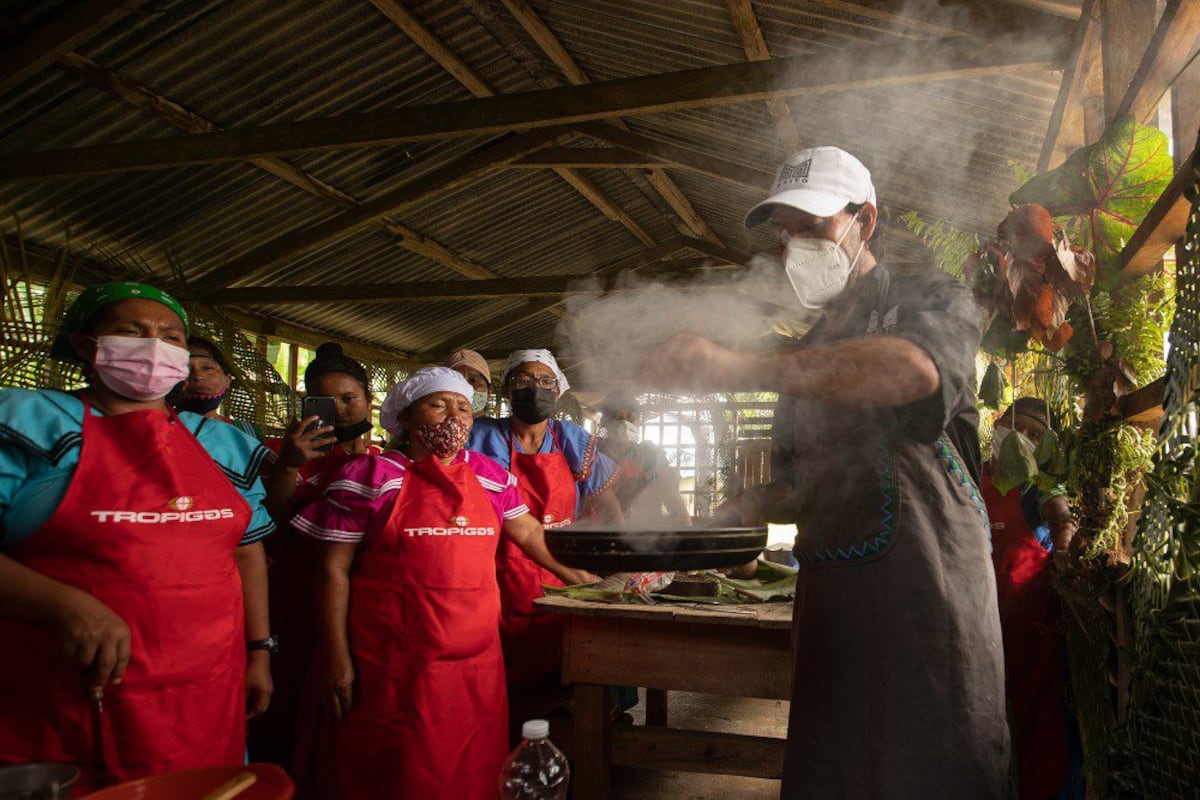 Calalú y dashin: delicias en Río Caña