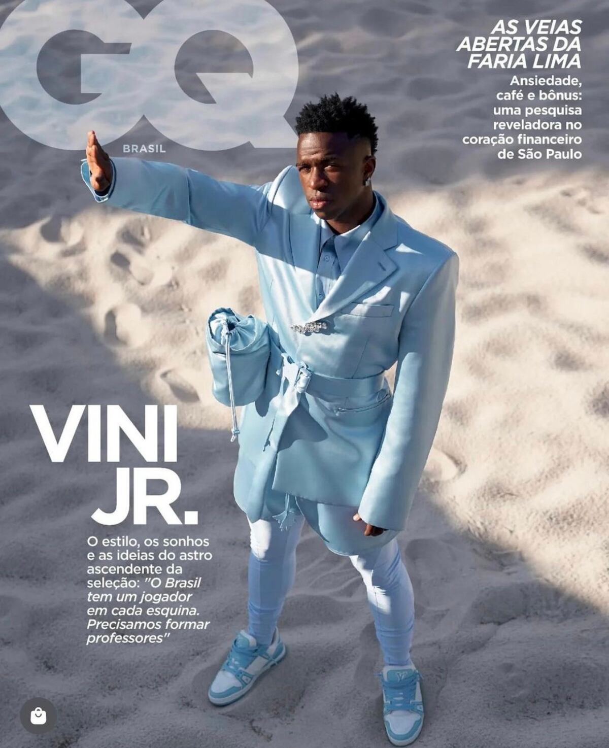 Vini Jr. de Louis Vuitton, Mbappé como rostro de Dior: futbolistas embajadores de moda 