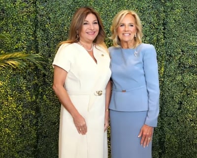 Encuentro de primeras damas: Maricel de Mulino y Jill Biden en Nueva York