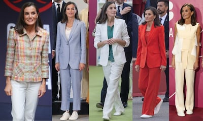 Los cinco looks más recientes de la reina Letizia de España