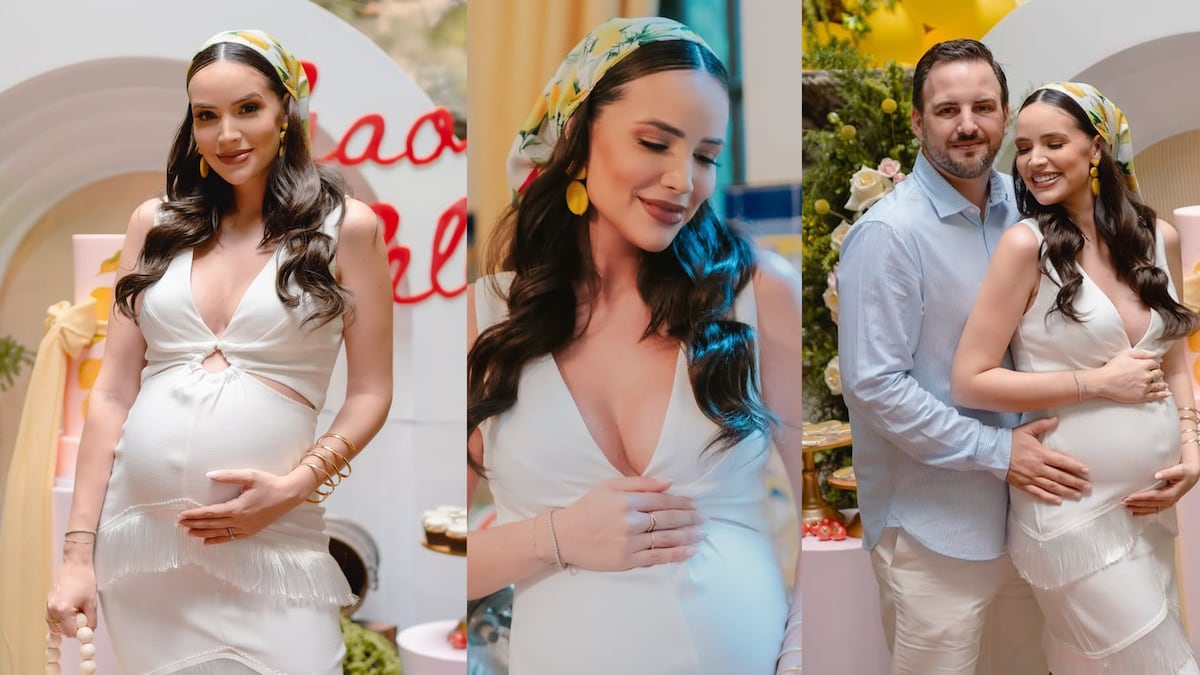 Sheldry Sáez celebró su cumpleaños y baby shower con una temática italiana, inspiradas en las raíces de su esposo