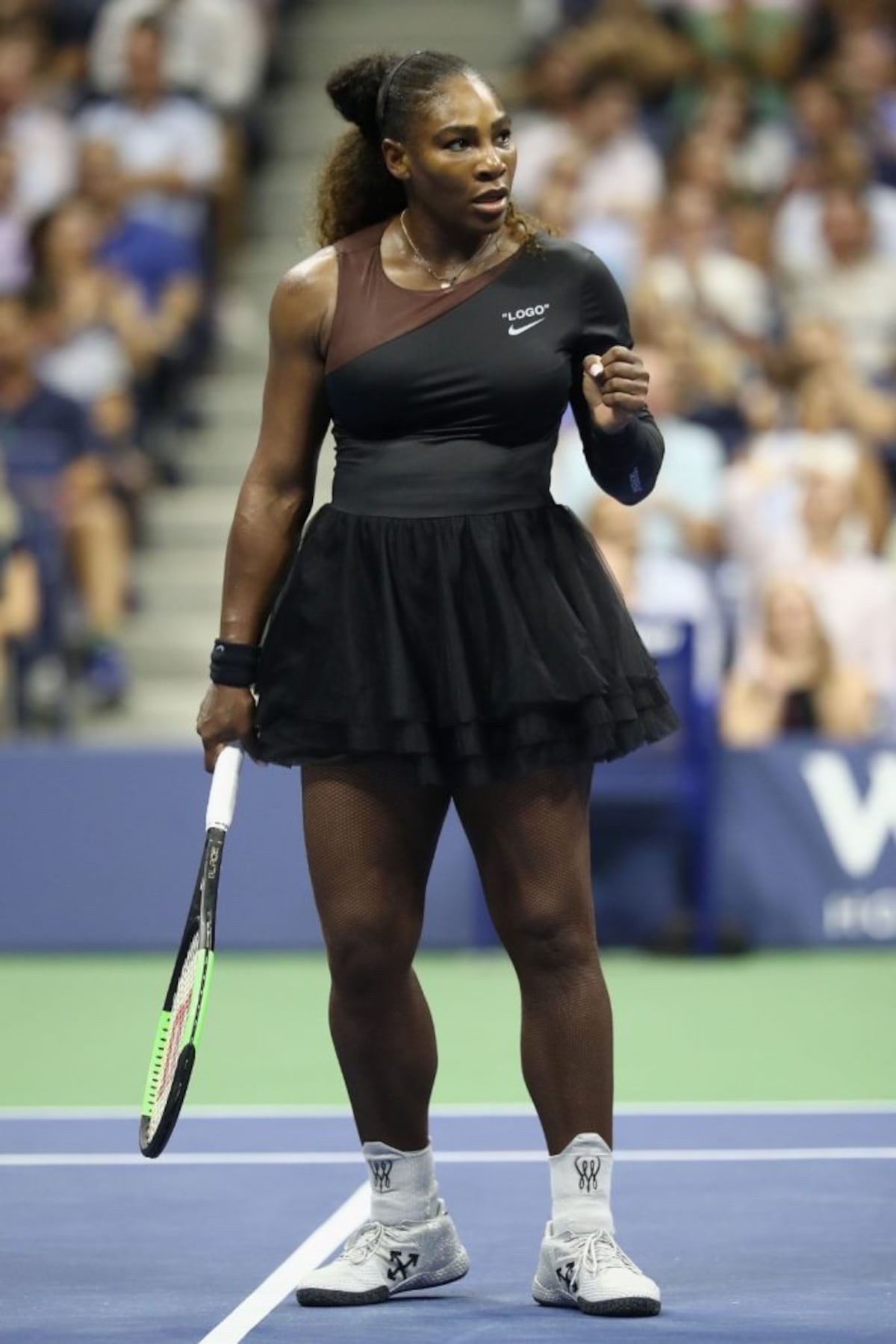 Con un tutú, la respuesta de Serena Williams a la polémica por su traje posparto