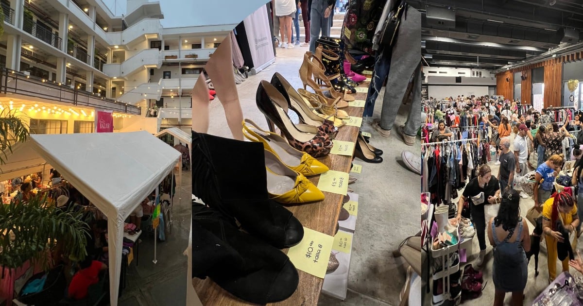 Fucsia Bazar, así es el mercadito de ropa de segunda desde $1 en Santa Ana