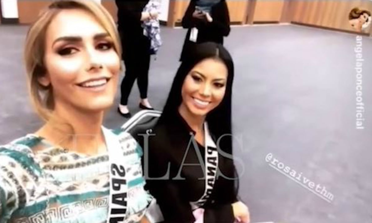 El mensaje de Rosa Iveth Montezuma junto Ángela Ponce en Miss Universo