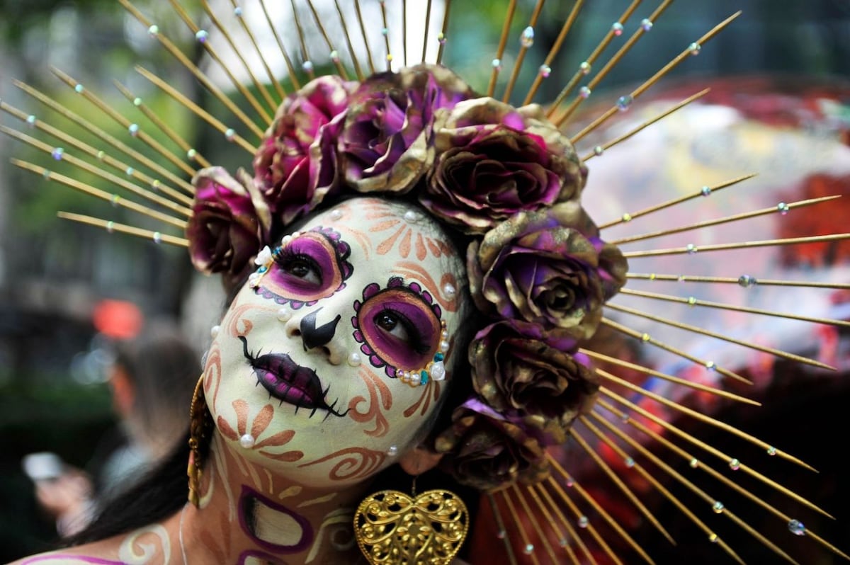 FOTOS: Así fue el desfile de catrinas en México en anticipación al Día de Muertos