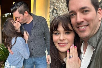 La actriz Zooey Deschanel y el actor Jonathan Scott están comprometidos 