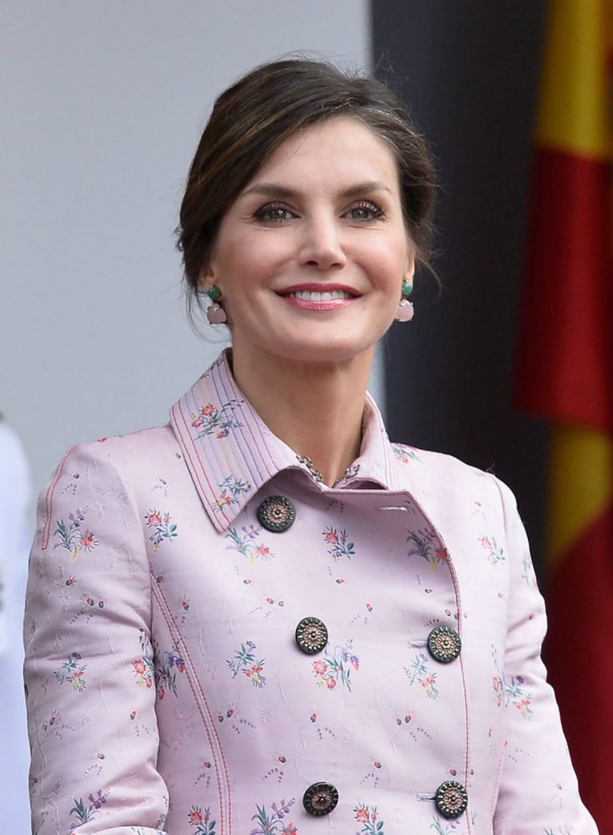 La reina Letizia de España repite vestido