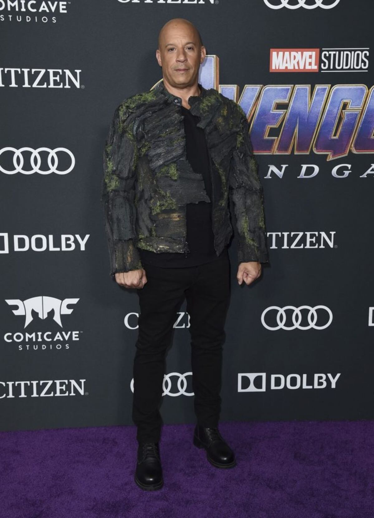 Celebridades y superhéroes en el estreno mundial de Avengers: Endgame