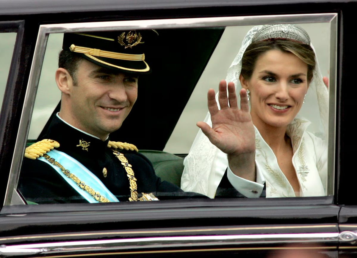 FOTOS. Se cumplen 20 años de la boda de Letizia y Felipe de España