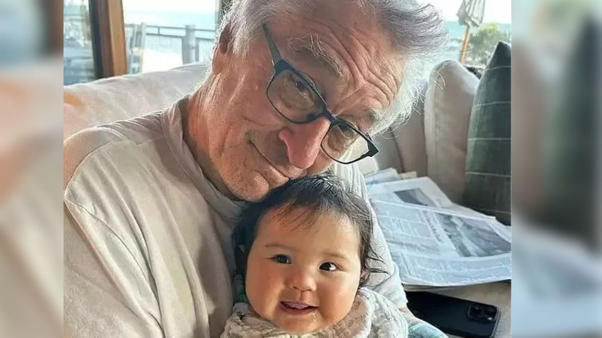 Robert De Niro, de 81 años, y su bebé de 22 meses, Gia