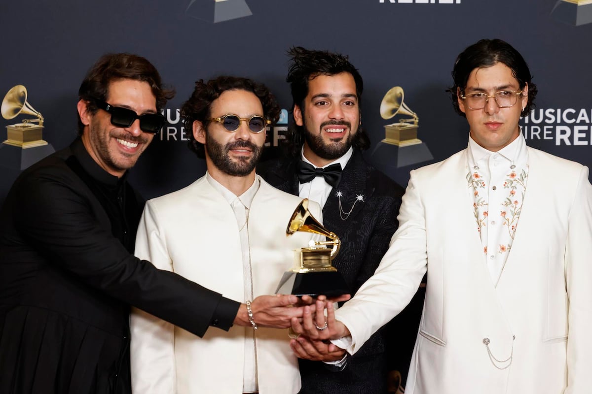 La banda venezolana Rawayana gana el Grammy a mejor álbum latino de rock 