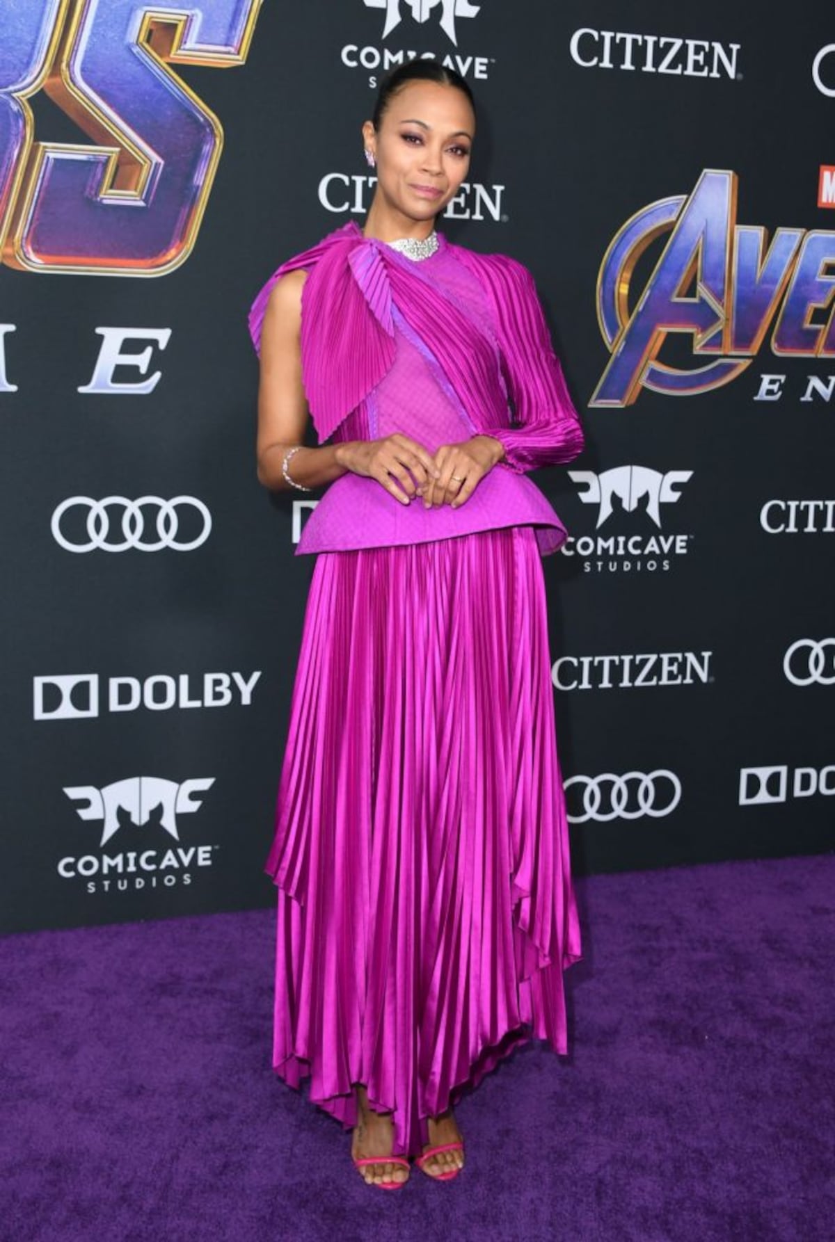 Celebridades y superhéroes en el estreno mundial de Avengers: Endgame