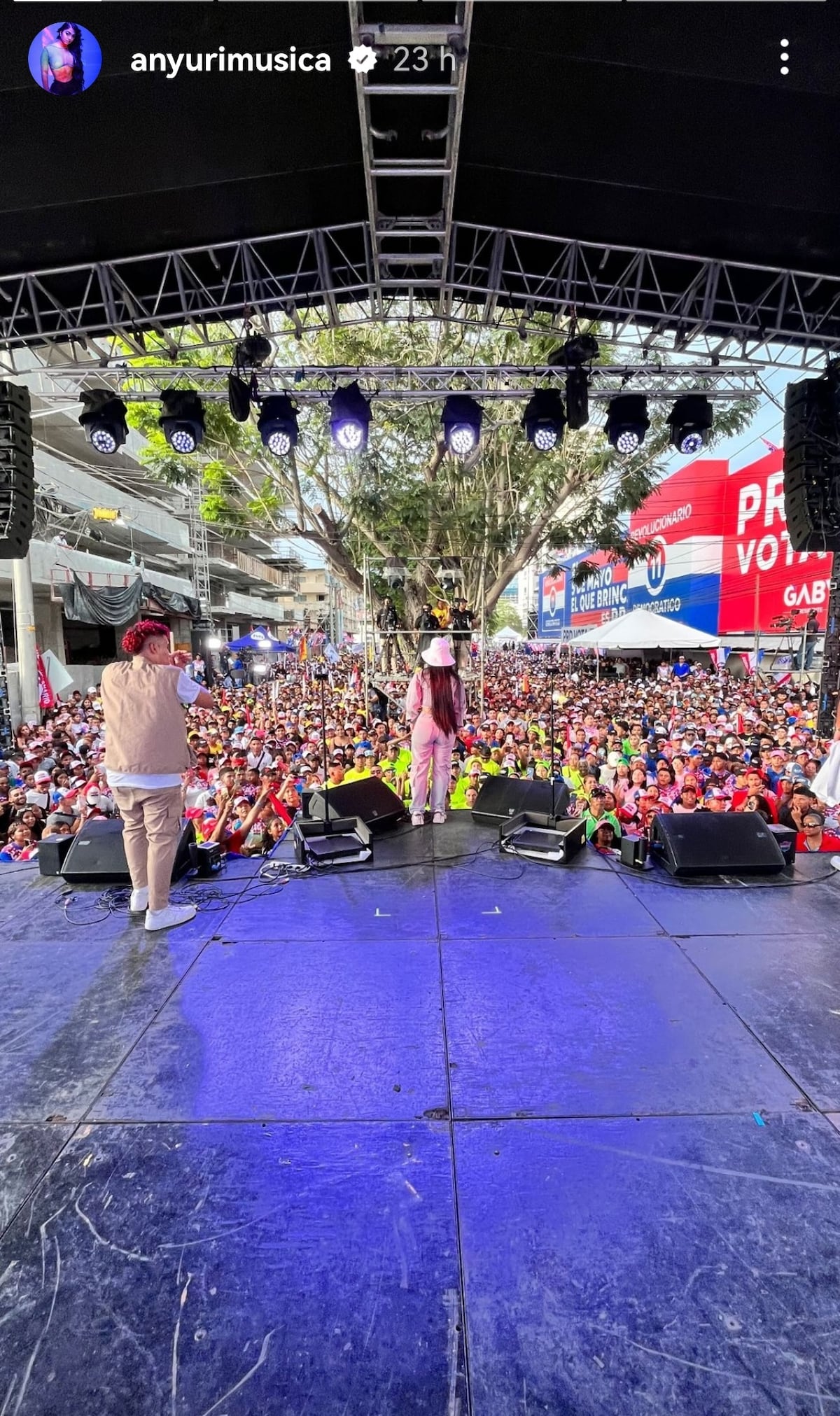 Samy y Sandra Sandoval, Boza, Anyuri y Rubén Blades: estos fueron los artistas presentes en los cierres de campaña