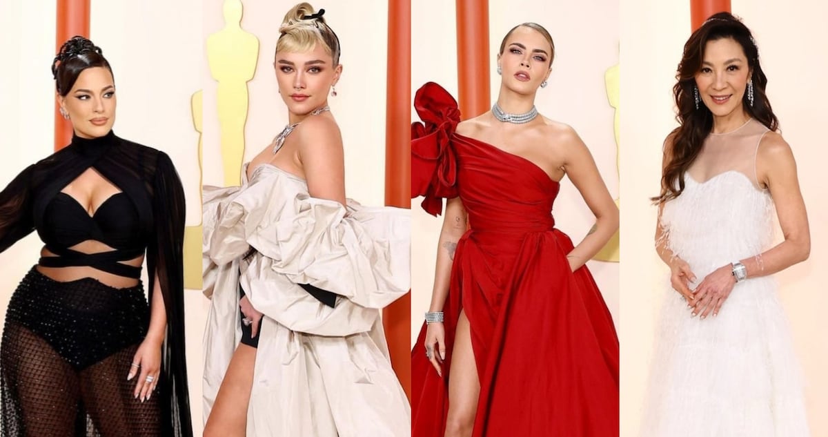 Los looks de las celebridades invitadas a los premios Oscar 2023