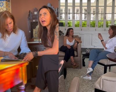 La actriz mexicana Kate del Castillo estuvo en Panamá y se reunió con la primera dama