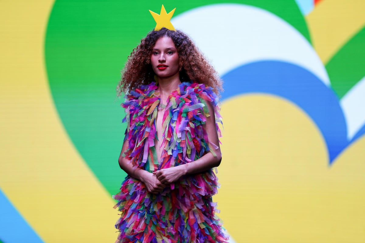 Agatha Ruiz de la Prada y su colorido desfile en la primera edición de Quito Fashion Week