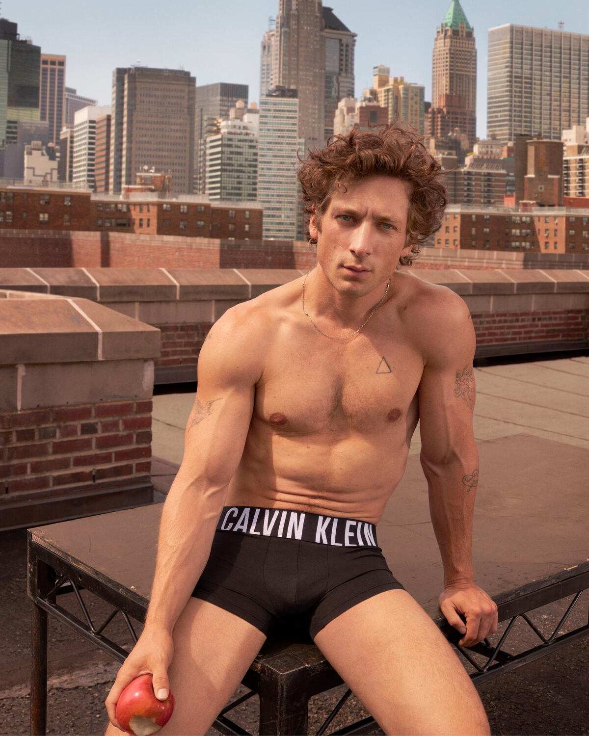 ¡Sí, chef! Las 10 fotos de Jeremy Allen White en la primera campaña más sexi del año