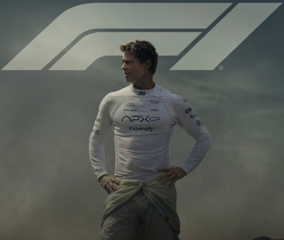 Así luce Brad Pitt en el nuevo poster de la película ‘F1′