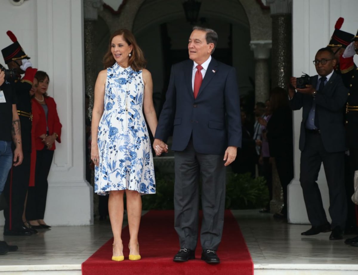 Yazmín, Nito y 104 niños en una tarde ‘histórica’ en la Presidencia