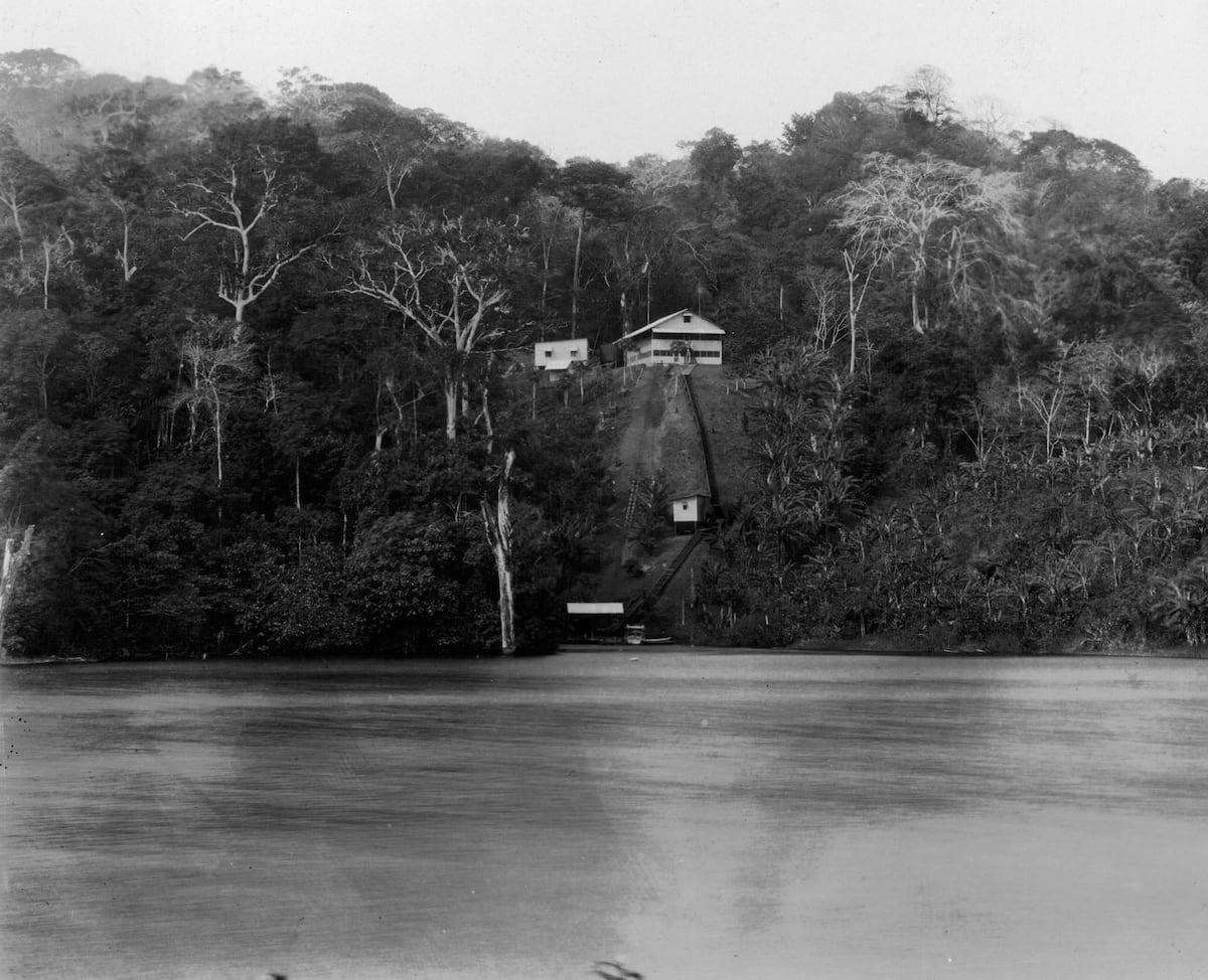 Fotos de más de 100 años tomadas en Isla Barro Colorado