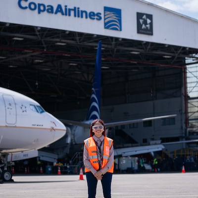 De asistente técnico a ingeniera de mantenimiento de aeronaves en Copa Airlines