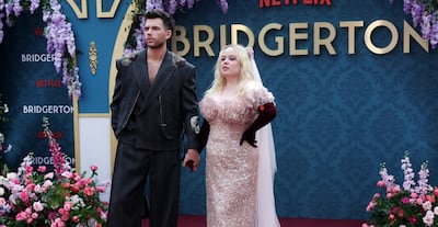 La alfombra roja de Bridgerton en Londres