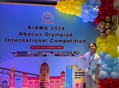 Valentina Lopera, la niña panameña premiada en las Olimpiadas Internacionales de Matemáticas en India