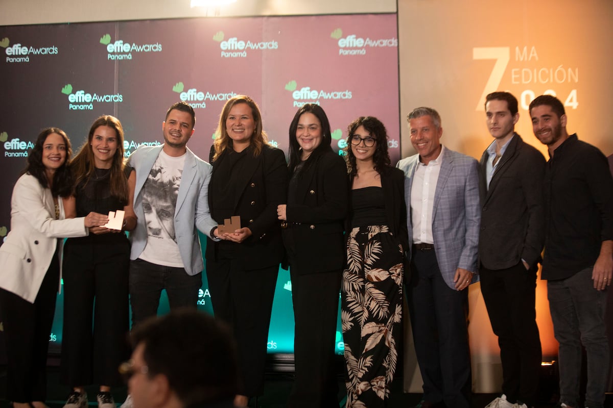 Los invitados y ganadores de los premios Effie Panamá 2024