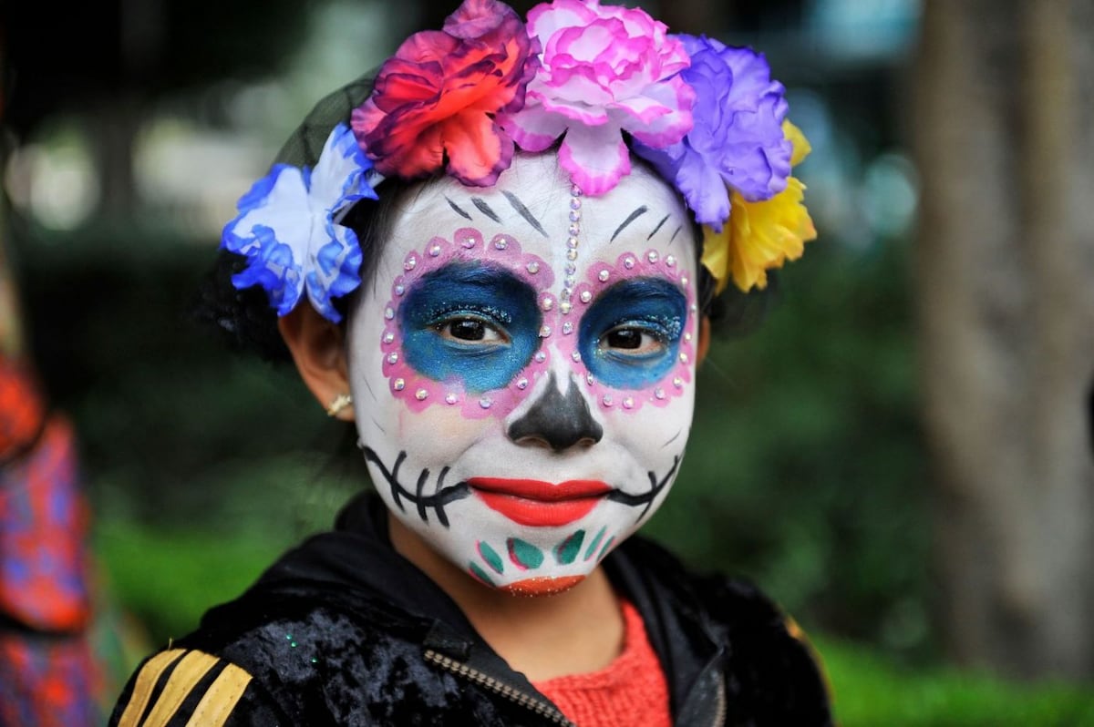 FOTOS: Así fue el desfile de catrinas en México en anticipación al Día de Muertos