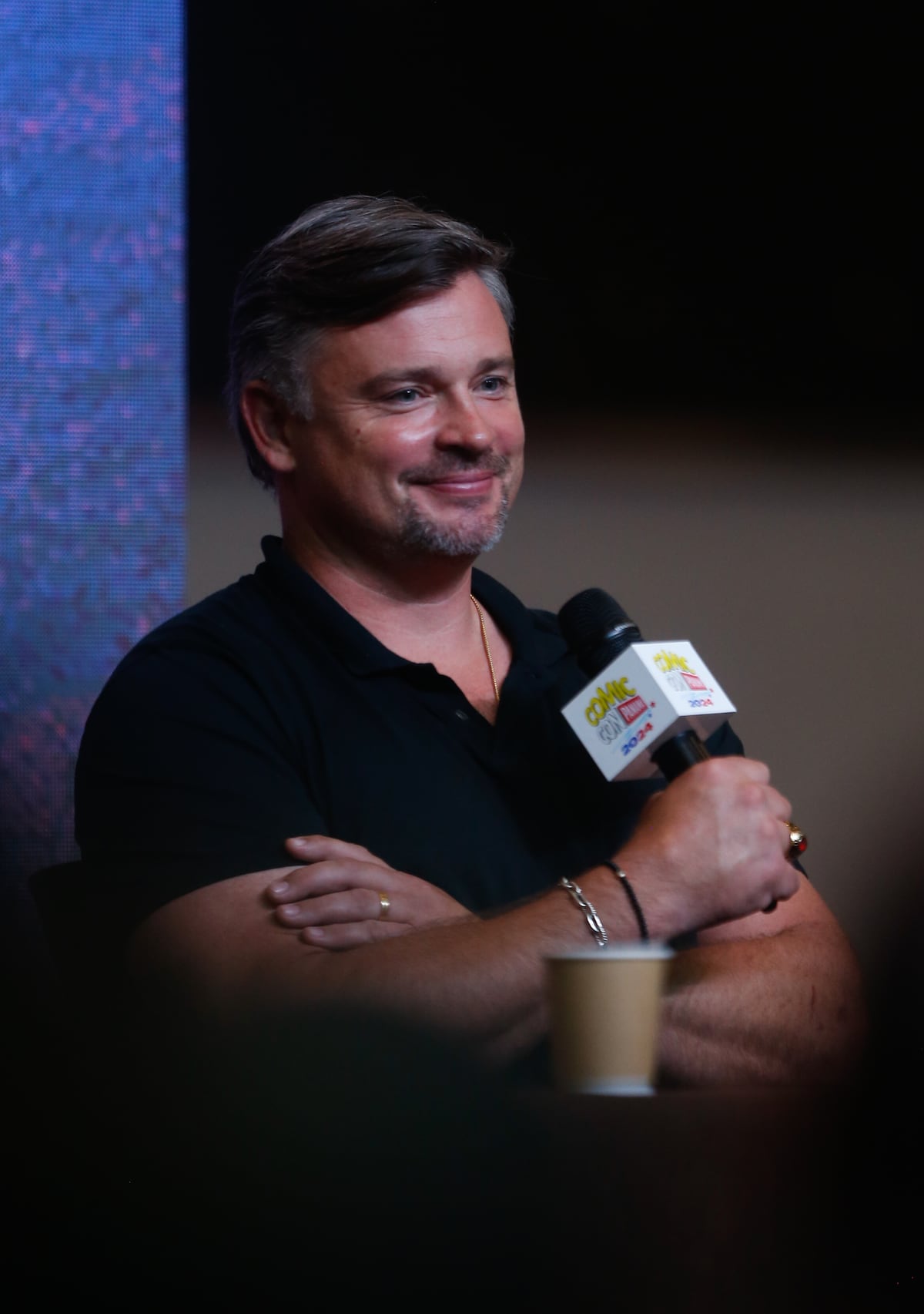 15 fotos del actor Tom Welling en Comic Con Panamá