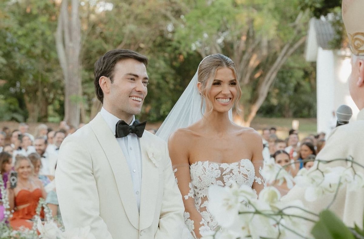 Señorita Colombia 2019, Gabriela Tafur, se casa con Esteban Santos, hijo del expresidente Juan Manuel Santos