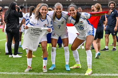 Así fue la celebración de Panamá al clasificar en el Mundial de Fútbol Femenino (Fotos)