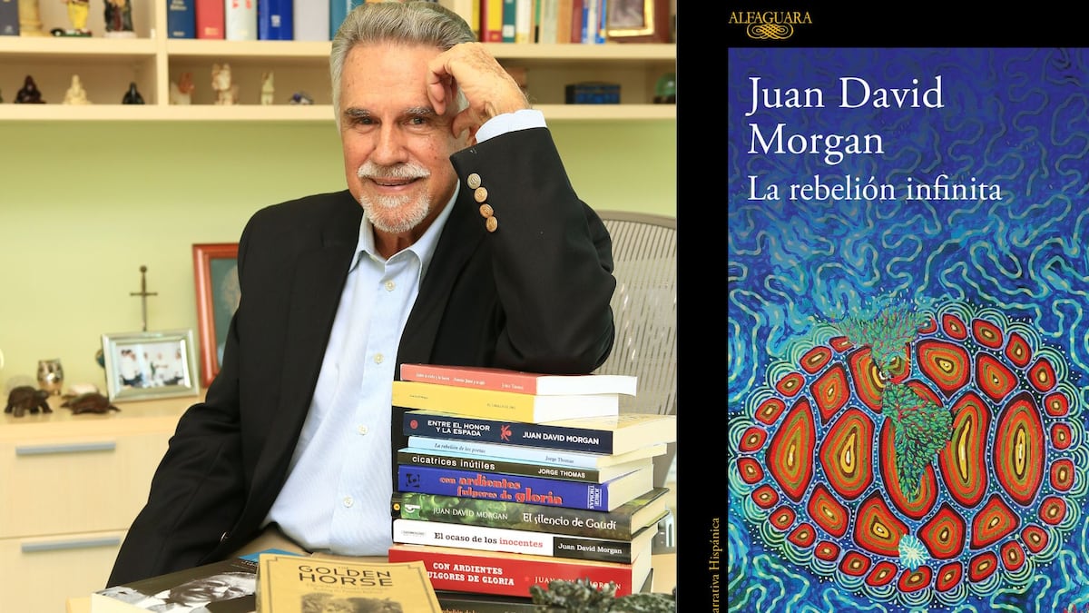 ‘La rebelión infinita’, la nueva novela de Juan David Morgan: una revolución originaria llevada a la ficción 