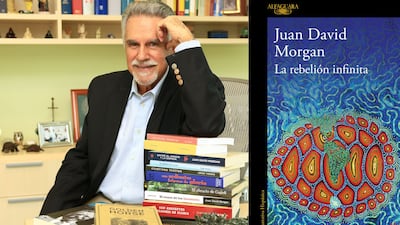 ‘La rebelión infinita’, la nueva novela de Juan David Morgan: una revolución originaria llevada a la ficción 