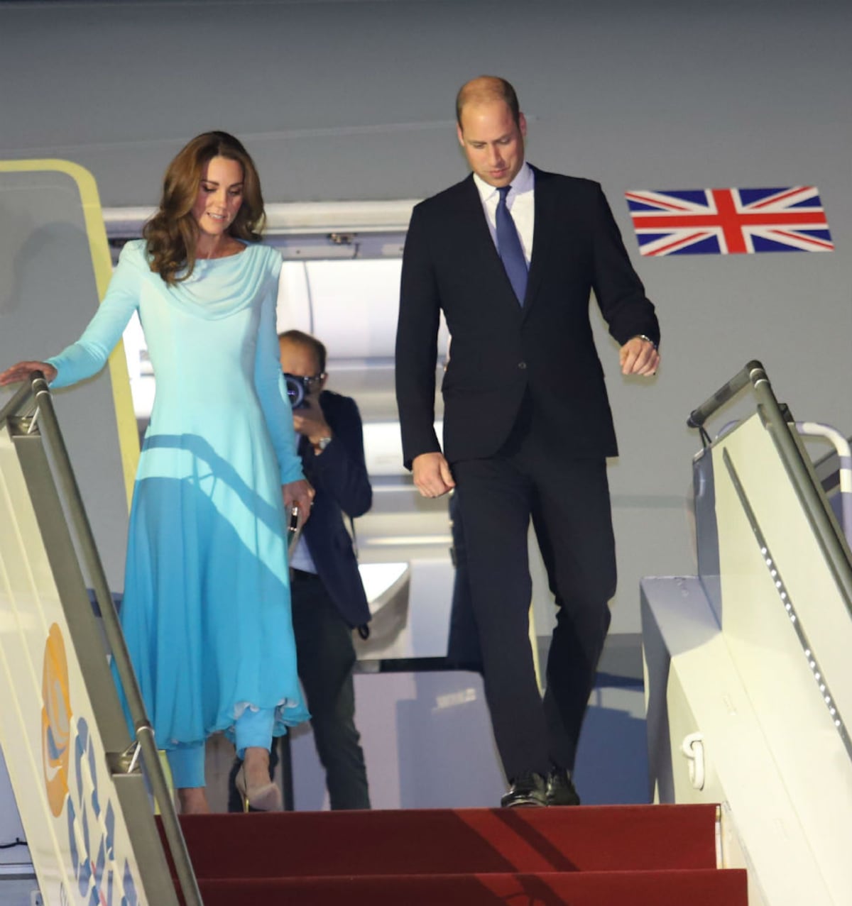 Los atuendos de la duquesa Kate en Pakistán