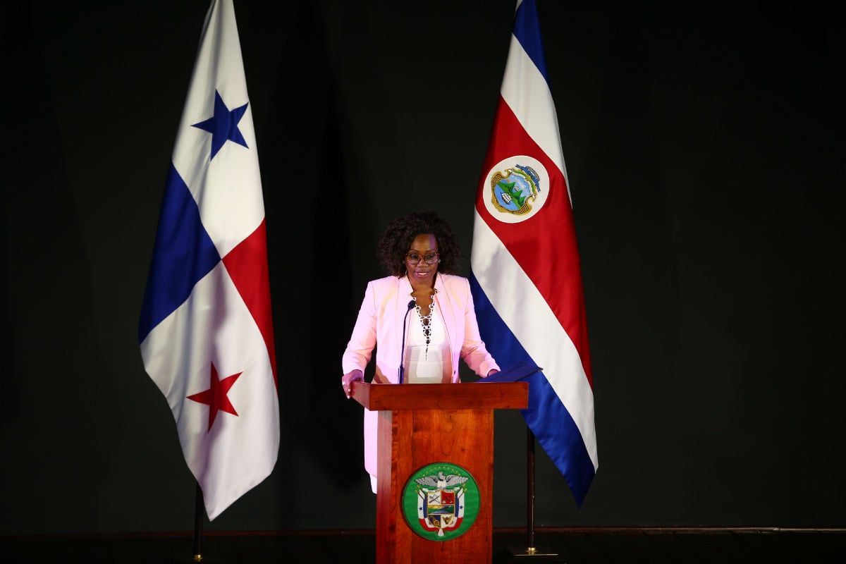 Epsy Campbell Barr, vicepresidenta de Costa Rica, visita Panamá