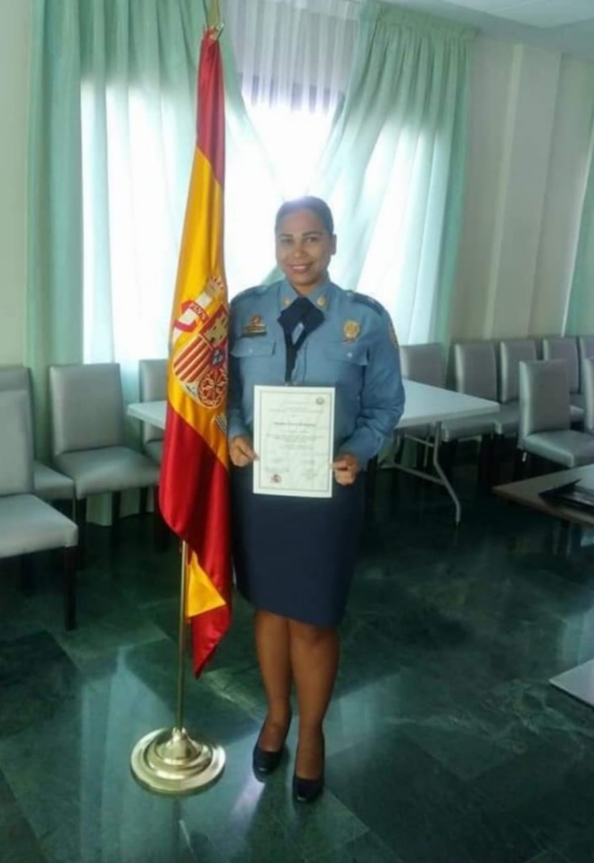 Matilde Torres Rodríguez, primera mujer subdirectora del Cuerpo de Bomberos