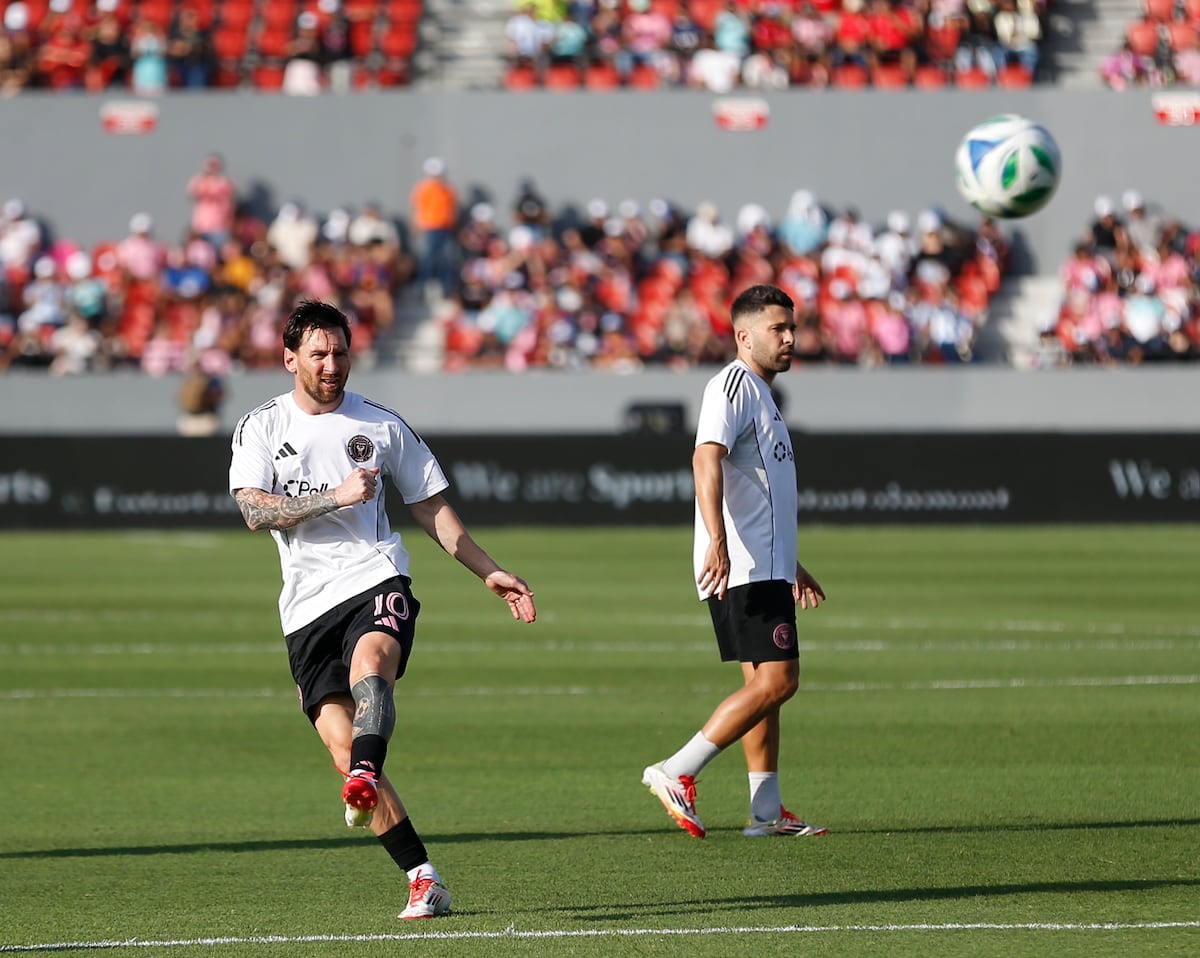 19 fotos de Lionel Messi en Panamá 