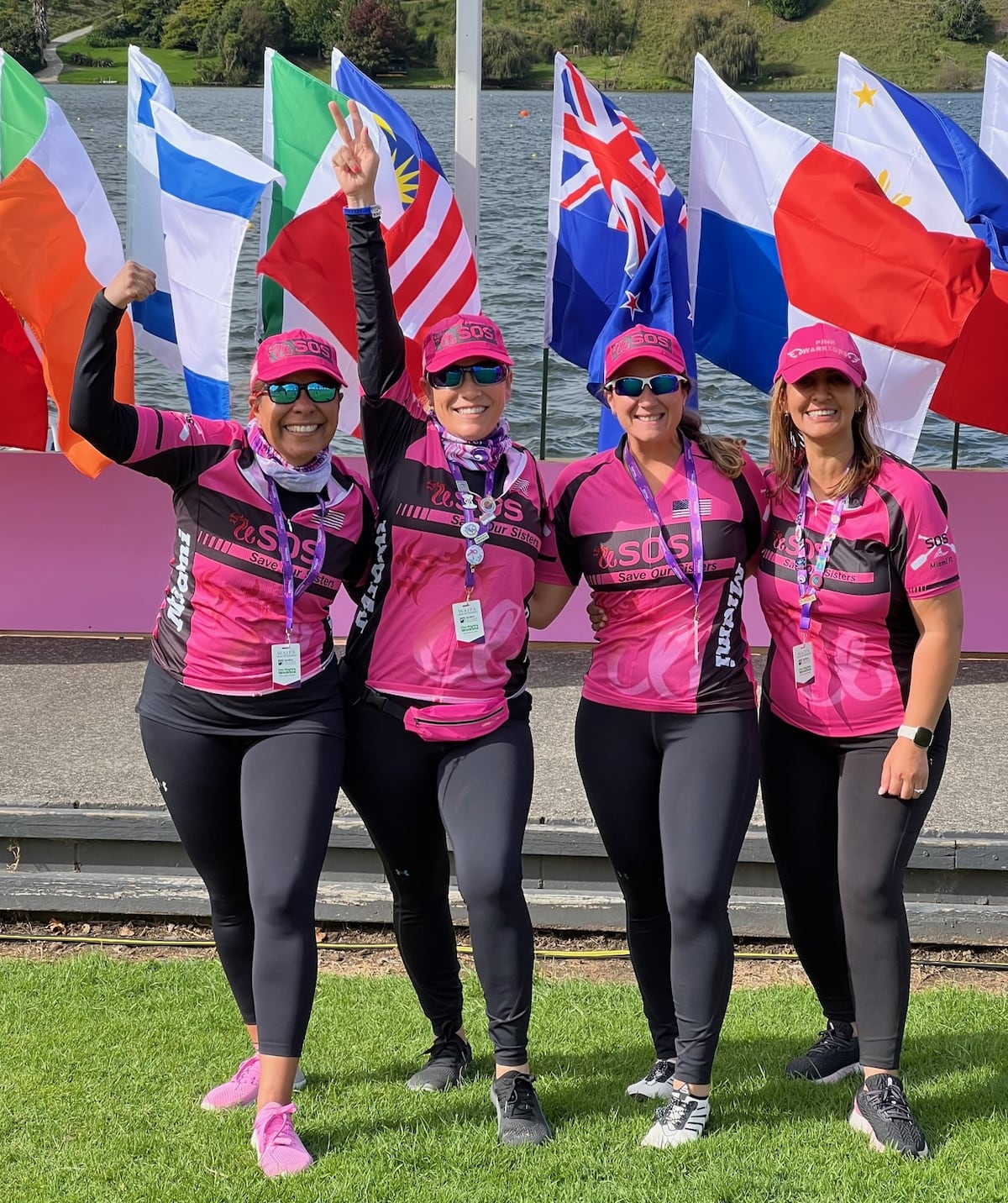 Pink Warriors Panamá y su participación en el Festival Mundial de Remo para sobrevivientes de cáncer de mama en Nueva Zelanda