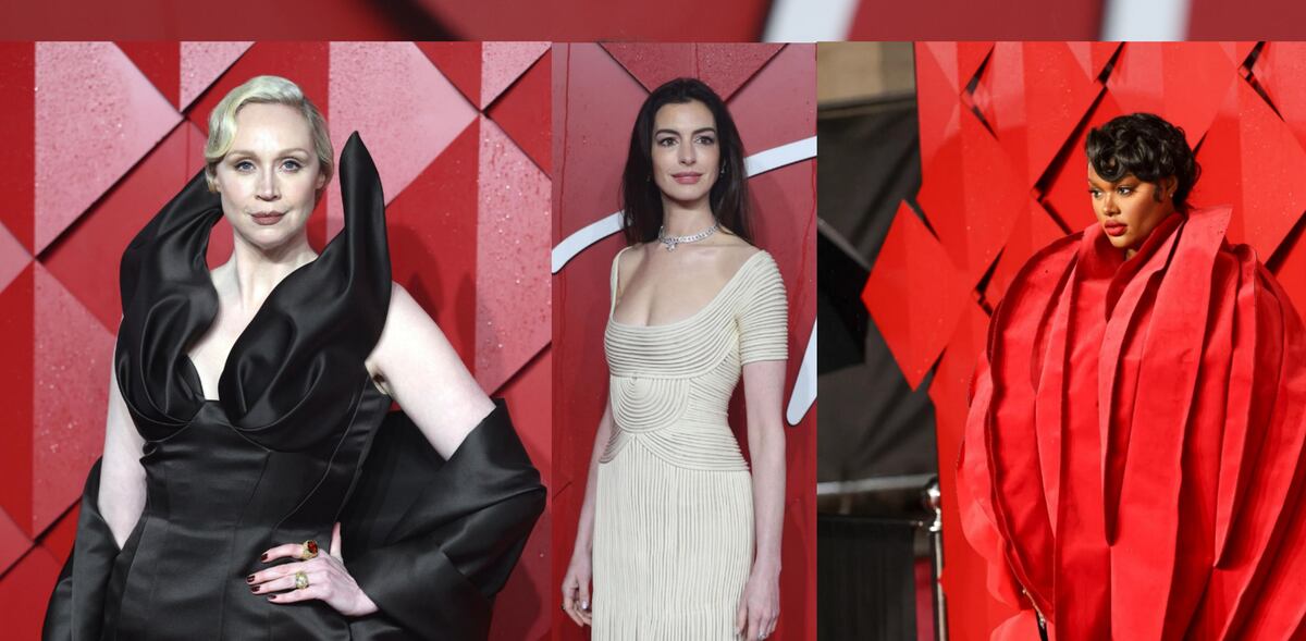 Anne Hathaway y su vestido de espagueti: 18 ‘looks’ en Fashion Awards 